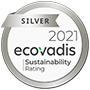2021 EcoVadis Silver Award Rating